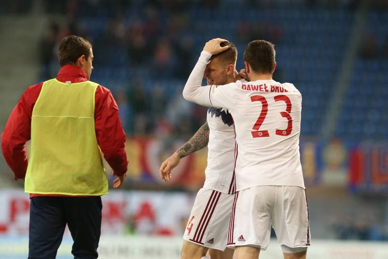 Football. Lotto Ekstraklasa. Piast Gliwice - Wisla Krakow. 04.03.2017