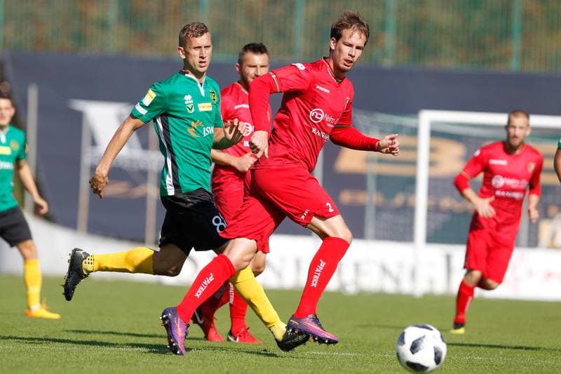 Football. Sparing. Zaglebie Sosnowiec - GKS 1962 Jastrzebie. 13.10.2018