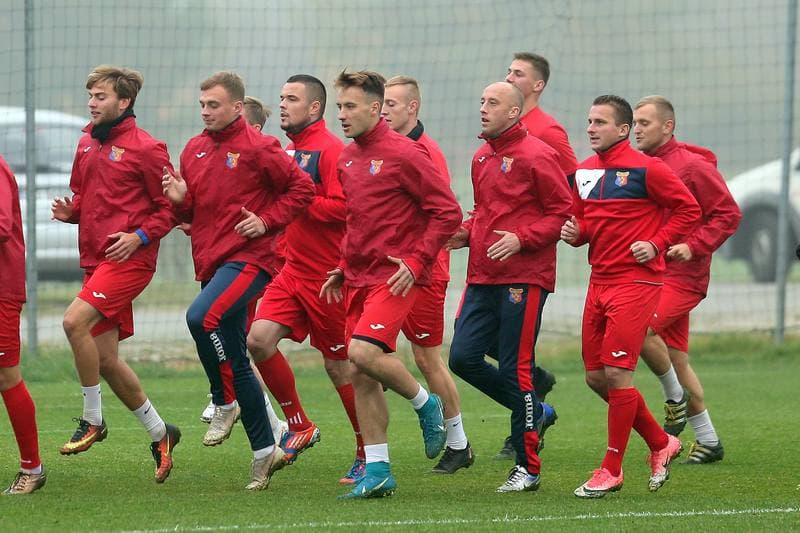 Football. APN Odra Wodzislaw Slaski. Training. 19.10.2018