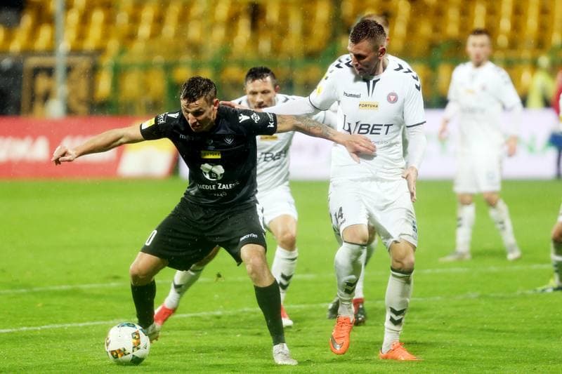 Football. Fortuna I Liga. GKS Katowice - Garbarnia Krakow. 23.10.2018