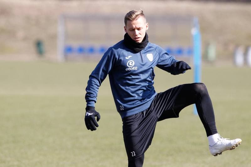 Football. Piast Gliwice. Training. 08.03.2017