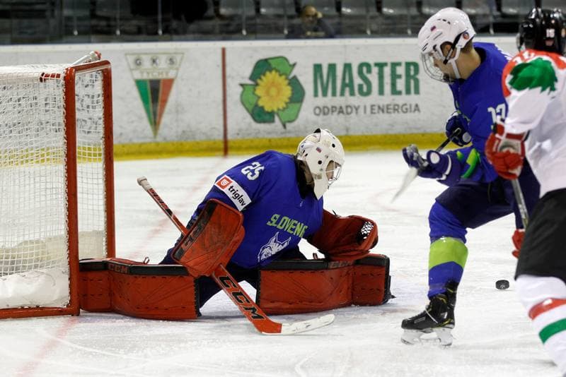 Ice Hockey. U20 World Championship Division 1B. Slovenia - Hungary. 12.12.2018