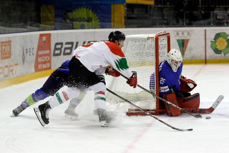 Ice Hockey. U20 World Championship Division 1B. Slovenia - Hungary. 12.12.2018