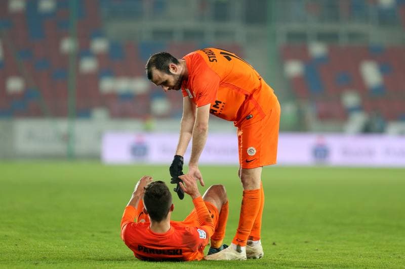 Football. Lotto Ekstraklasa. Gornik Zabrze - Zaglebie Lubin. 28.10.2018