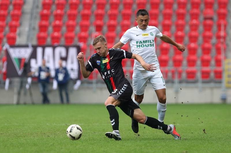 Football. Fortuna I Liga. GKS Tychy - Warta Poznan. 01.09.2018