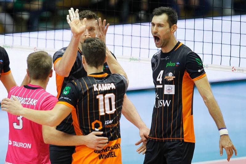 Volleyball. PlusLiga. MKS Bedzin - Jastrzebski Wegiel. 29.10.2018
