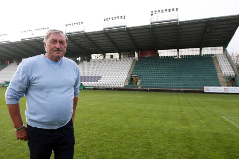 Football. Antonin Panenka. Photocall. 08.11.2018