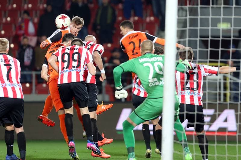 Football. Lotto Ekstraklasa. Cracovia Krakow - Zaglebie Lubin. 13.03.2017