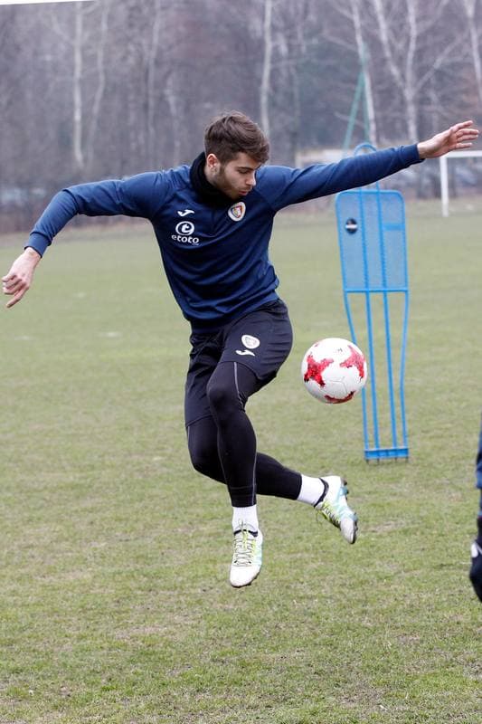 Football. Piast Gliwice. Training. 15.03.2017