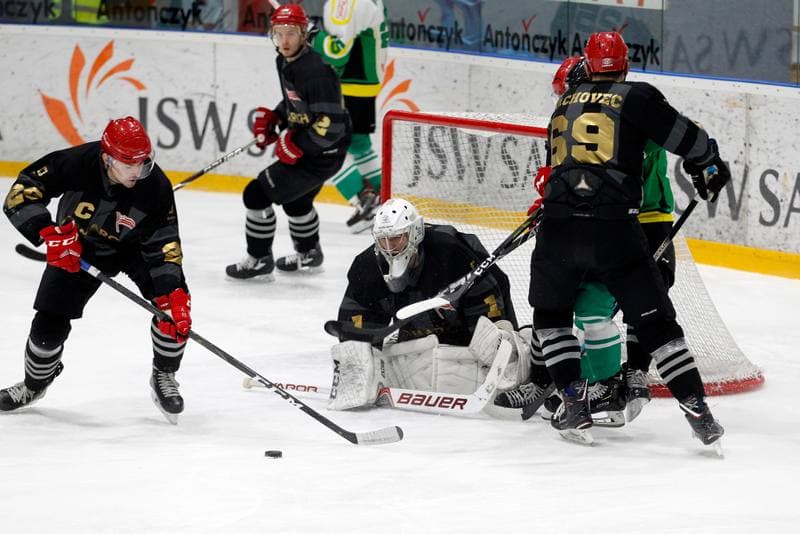 Ice Hockey. Polska Hokej Liga. JKH GKS Jastrzebie - Comarch Cracovia. 10.01.2019
