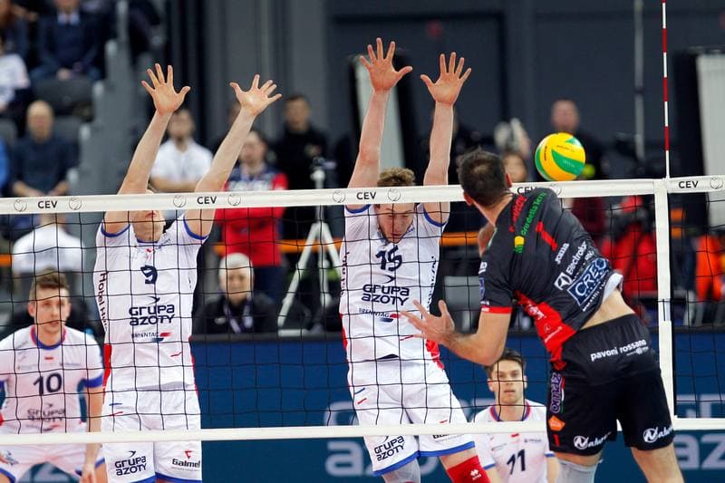 Volleyball. CEV Champions League. ZAKSA Kedzierzyn-Kozle - Cucine Lube Civitanova. 15.01.2019