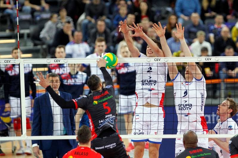 Volleyball. CEV Champions League. ZAKSA Kedzierzyn-Kozle - Cucine Lube Civitanova. 15.01.2019