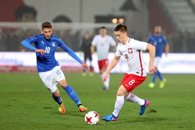 Football. Poland U21. Italy U21. 23.03.2017