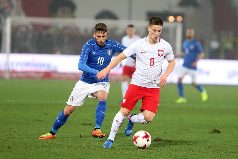Football. Poland U21. Italy U21. 23.03.2017