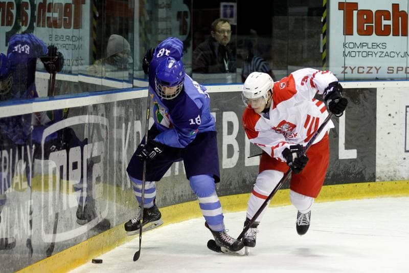 Ice Hockey. U20 World Championship Division 1B. Poland - Italy. 09.12.2018