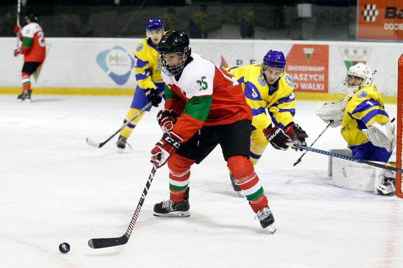 Ice Hockey. U20 World Championship Division 1B. Hungary - Ukraine. 09.12.2018