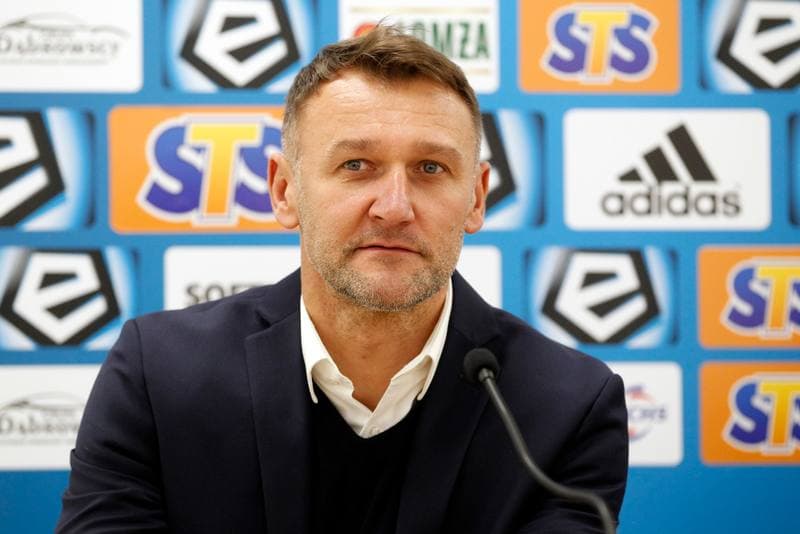 Football. Gornik Zabrze. Press Conference. 13.12.2018