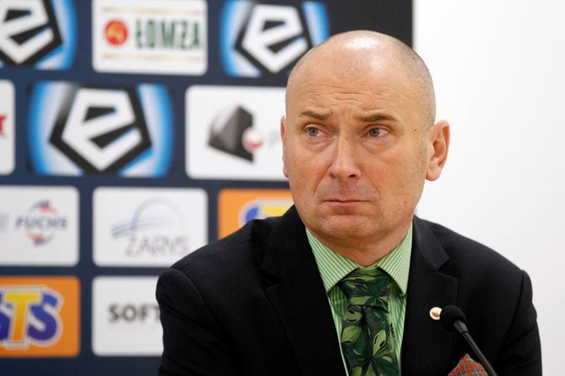 Football. Gornik Zabrze. Press Conference. 13.12.2018