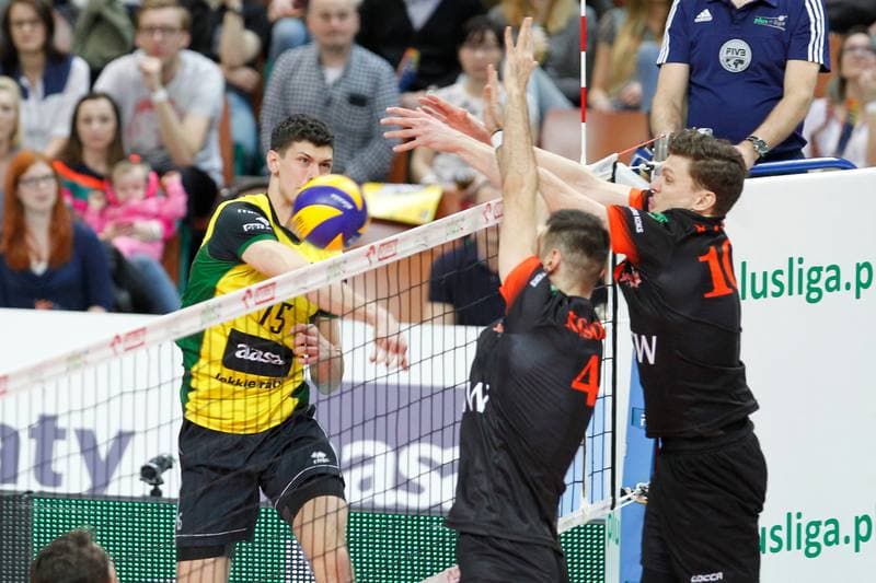 Volleyball. PlusLiga. GKS Katowice - Jastrzebski Wegiel. 28.03.2017