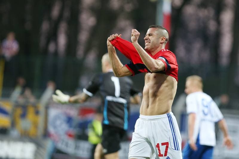 Football. Nice I Liga. MKS Kluczbork - Gornik Zabrze. 01.04.2017