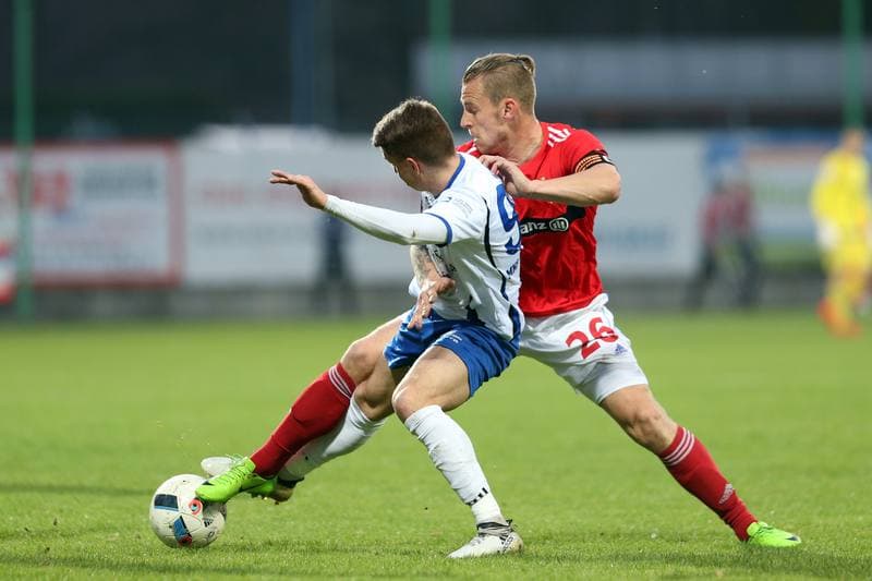 Football. Nice I Liga. MKS Kluczbork - Gornik Zabrze. 01.04.2017