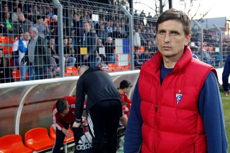 Football. Nice I Liga. MKS Kluczbork - Gornik Zabrze. 01.04.2017