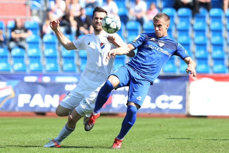 Football. Fortuna Narodni Liga. Banik Ostrava - FC Vlasim. 02.04.2017