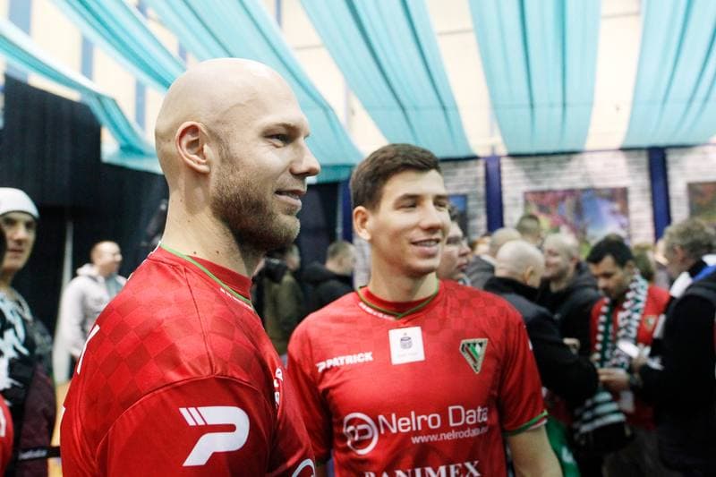 Football. Zaglebie Sosnowiec. Team Presentation. 03.02.2019