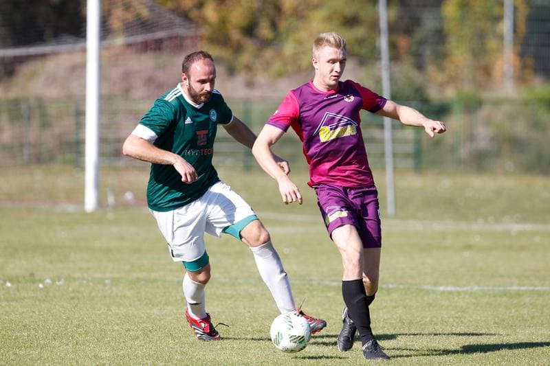 Football. Liga Okregowa. AKS Niwka Sosnowiec - Drama Zbroslawice. 14.10.2018