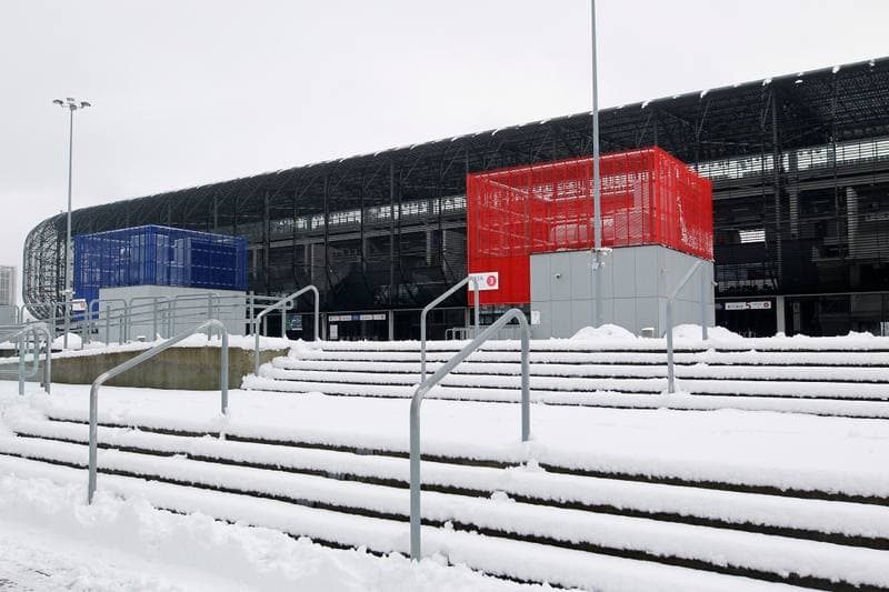 Football. Gornik Zabrze. Training. 04.02.2019