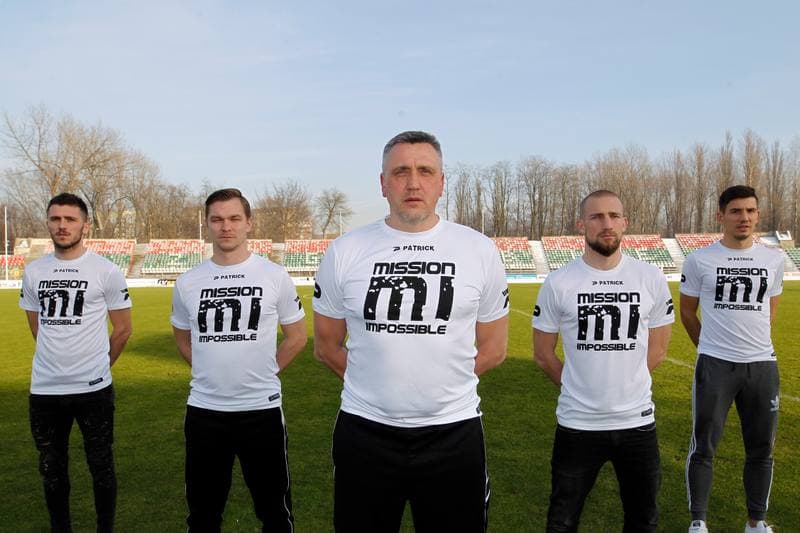 Football. Zaglebie Sosnowiec. Press Conference. 07.02.2019