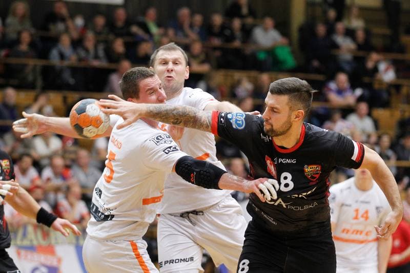 Handball. PGNiG Superliga. NMC Gornik Zabrze - Piotrkowianin Piotrkow Trybunalski. 07.02.2019