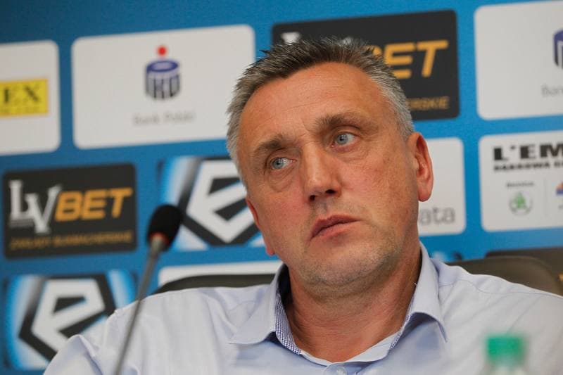 Football. Zaglebie Sosnowiec. Press Conference. 16.10.2018