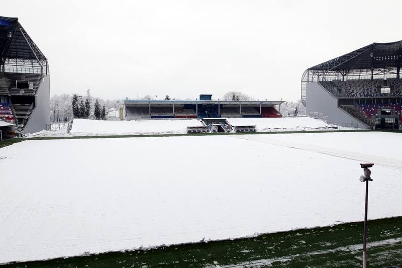 Football. Gornik Zabrze. Training. 04.02.2019