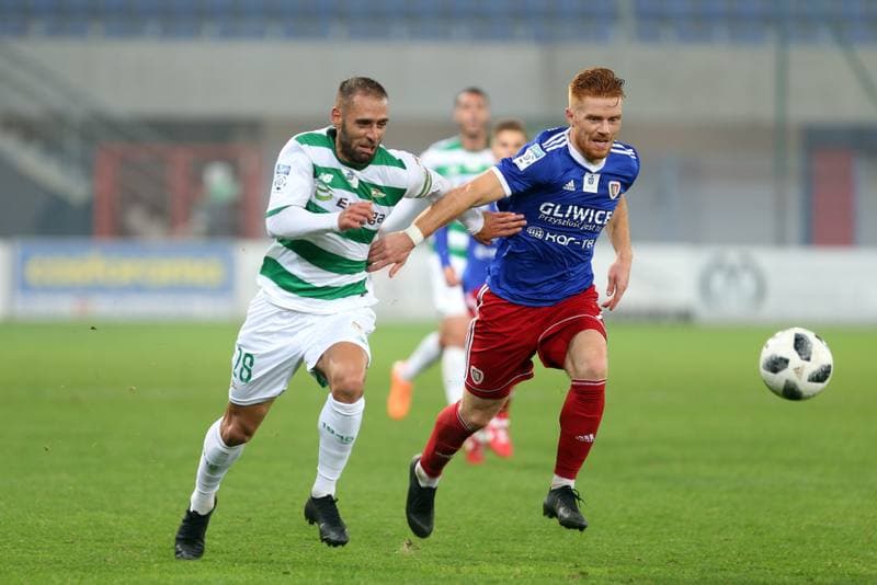Football. Lotto Ekstraklasa. Piast Gliwice - Lechia Gdansk. 19.10.2018
