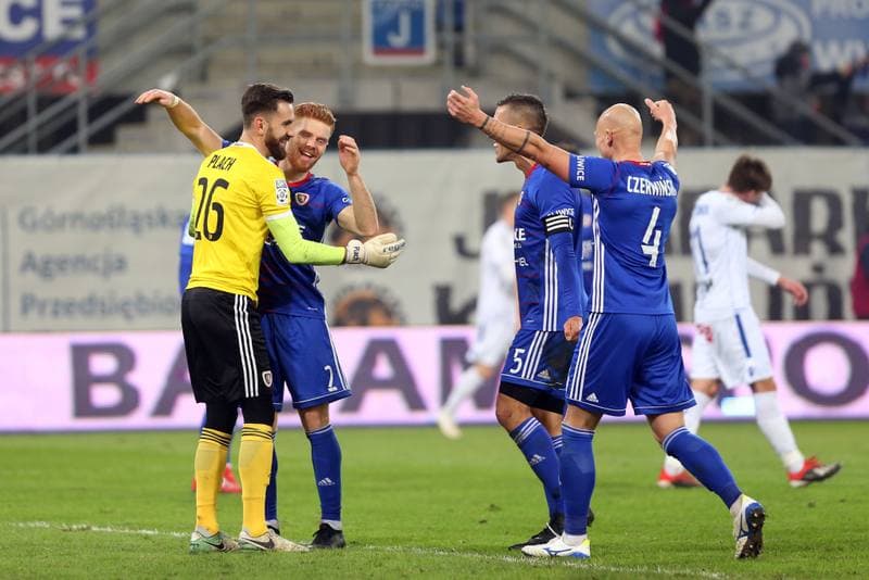 Football. PKO BP Ekstraklasa. Piast Gliwice - Lech Poznan. 15.02.2019