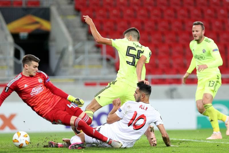 Football. UEFA Europa League. Spartak Trnava - Dinamo Zagreb. 25.10.2018