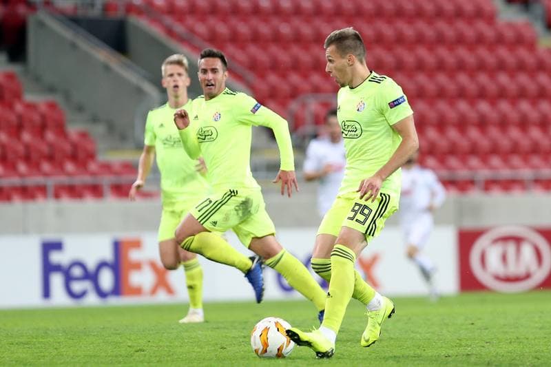 Football. UEFA Europa League. Spartak Trnava - Dinamo Zagreb. 25.10.2018