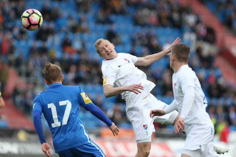 Football. Fortuna Narodni Liga. MFK Vitkovice - Banik Ostrava. 10.05.2017