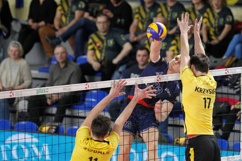 Volleyball. PlusLiga. GKS Katowice - MKS Bedzin. 01.03.2019