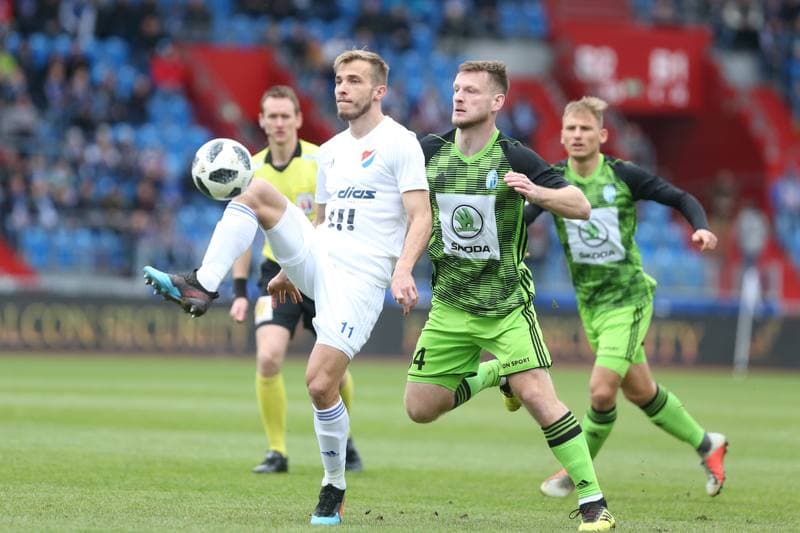 Football. Fortuna:Liga. Banik Ostrava - FK Mlada Boleslav. 16.03.2019