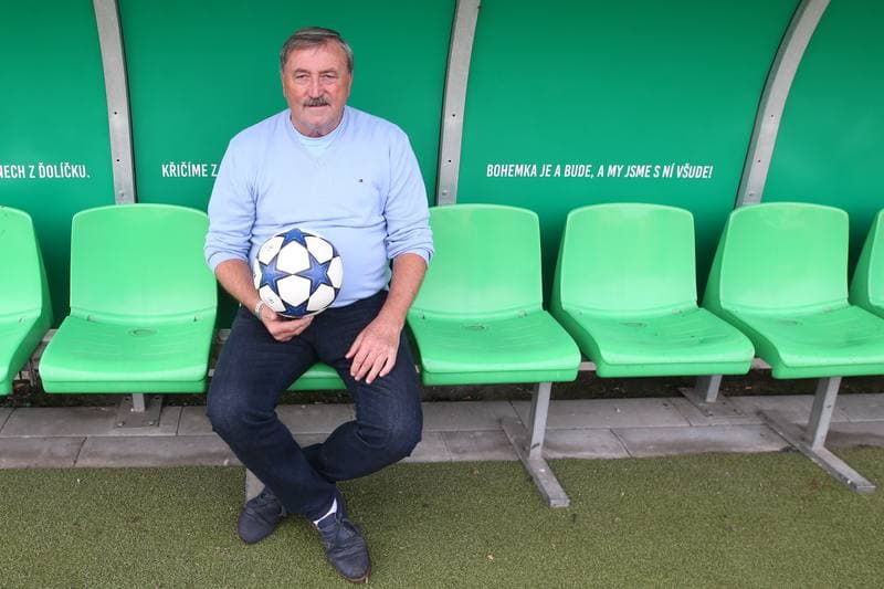 Football. Antonin Panenka. Photocall. 08.11.2018