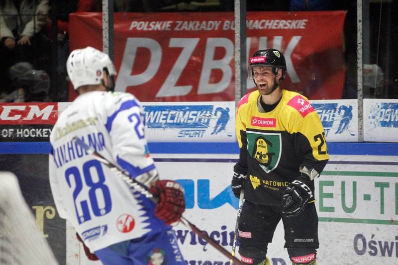 Ice Hockey. Polska Hokej Liga. Unia Oswiecim - Tauron KH GKS Katowice. 02.03.2019