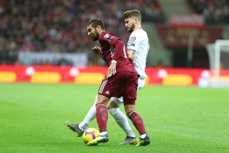 Football. Euro 2020 Qualifiers. Poland - Latvia. 24.03.2019