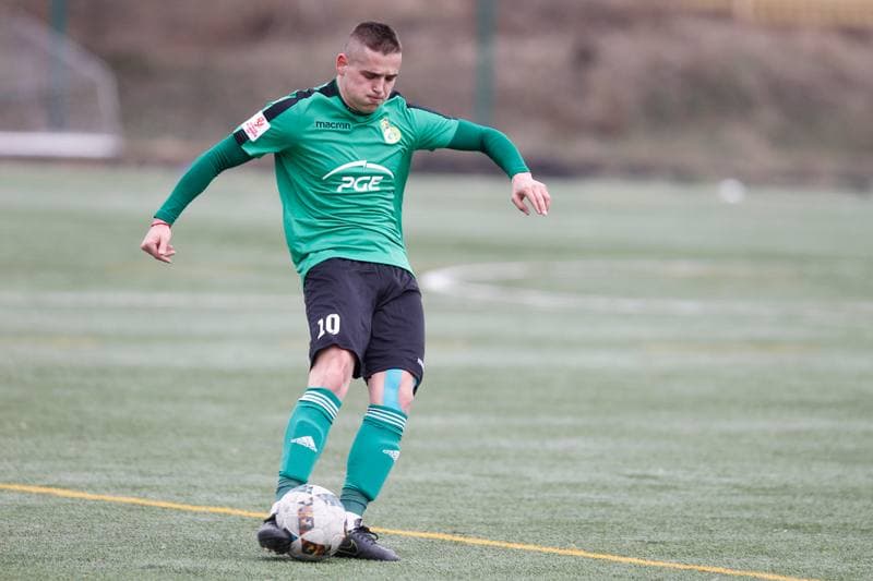 Football. Centralna Liga Juniorow. Ruch Chorzow - GKS Belchatow. 10.03.2019