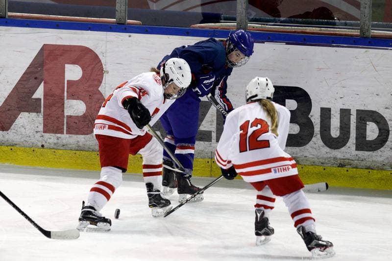 Ice Hockey. Women's U18 Championship. Poland - Great Britain. 10.11.2018