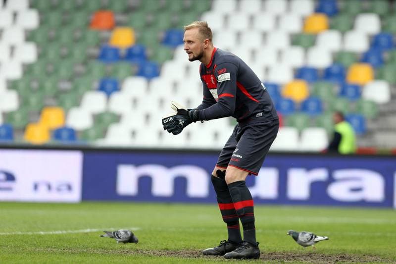 Football. Nice I Liga. Podbeskidzie Bielsko-Biala - Sandecja Nowy Sacz. 20.05.2017