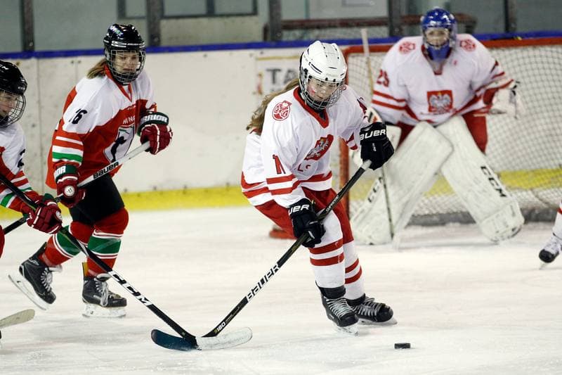Ice Hockey. Women's U18 Championship. Poland - Hungary. 11.11.2018