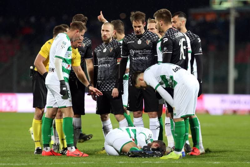 Football. Lotto Ekstraklasa. Zaglebie Sosnowiec - Lechia Gdansk. 16.03.2019