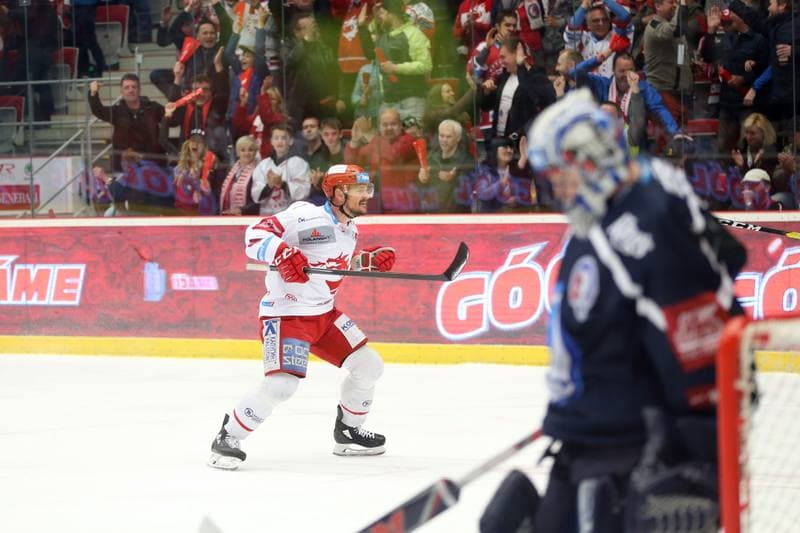 Ice Hockey. Tipsport Extraliga. Ocelari Trinec - Skoda Plzen. 15.04.2019